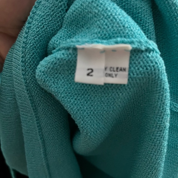 Jennifer Roberts Teal Interview Dress - Picture 5 of 5